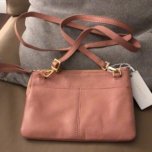 New Hammitt Pink Sands Nash Convertible Crossbody Bag - Picture 2 of 3
